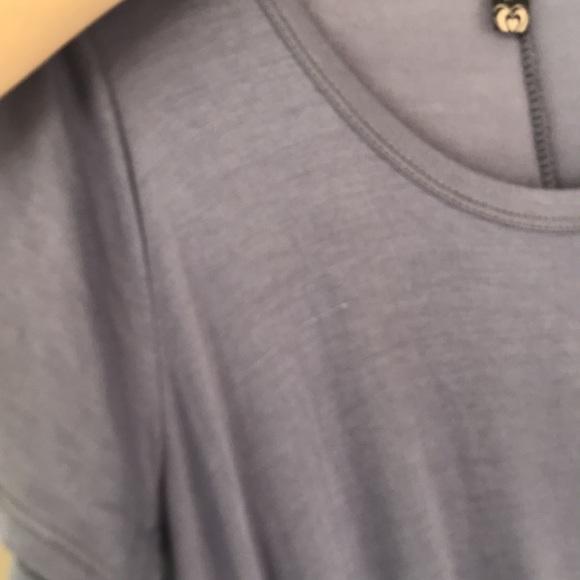 LAST ONE‼️Ultra Soft Periwinkle Tunic Top - Picture 3 of 4